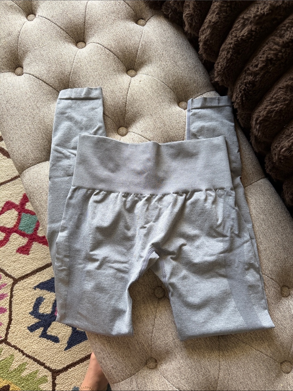 NVGTN Gray seamless Leggings